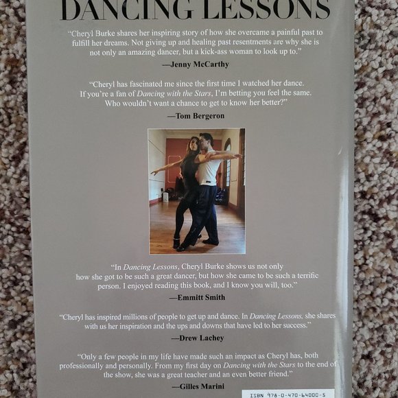 Cheryl Burke - Dancing Lessons Hardback Book - Picture 3 of 4